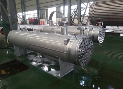 Shell of electric heater for offshore platform